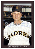 Joe Niekro - 1969 San Diego Padres - choose a size & style