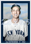 Joe Ostrowski - 1952 New York Yankees - choose a size & style