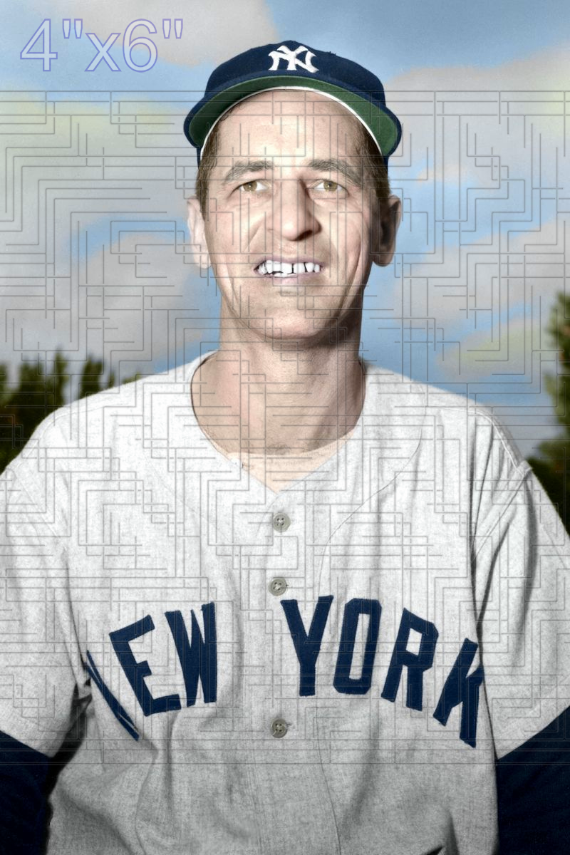 Joe Ostrowski - 1952 New York Yankees - choose a size & style