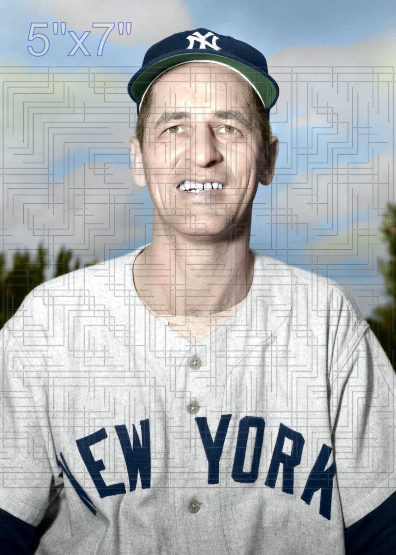 Joe Ostrowski - 1952 New York Yankees - choose a size & style