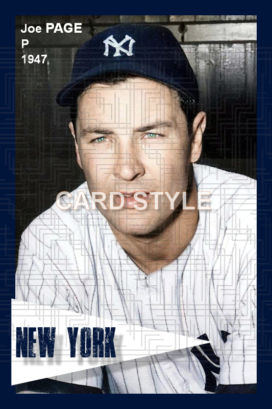 Joe Page - 1947 New York Yankees - choose a size & style
