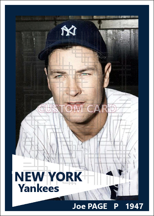 Joe Page - 1947 New York Yankees - choose a size & style
