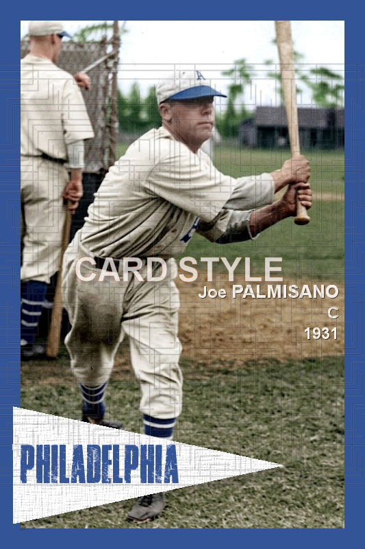 Joe Palmisano - 1931 Philadelphia Athletics - choose a size & style