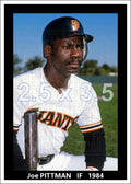 Joe Pittman - 1984 San Francisco Giants - choose a size & style