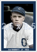 Joe Rabbitt - 1922 Cleveland Indians - choose a size & style