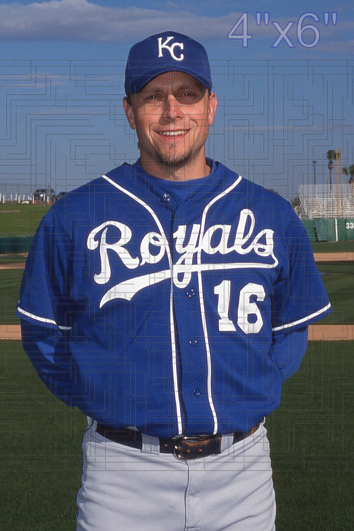 Joe Randa - 2002 Kansas City Royals - choose a size & style