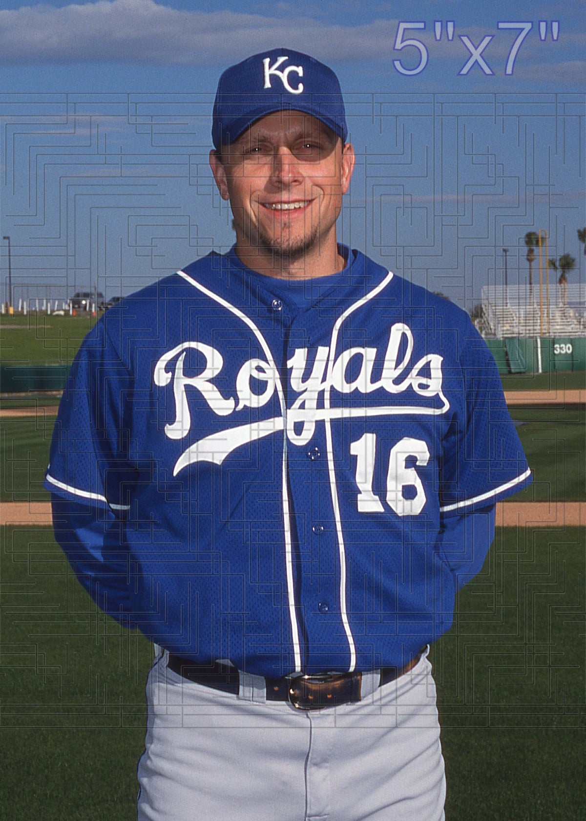 Joe Randa - 2002 Kansas City Royals - choose a size & style
