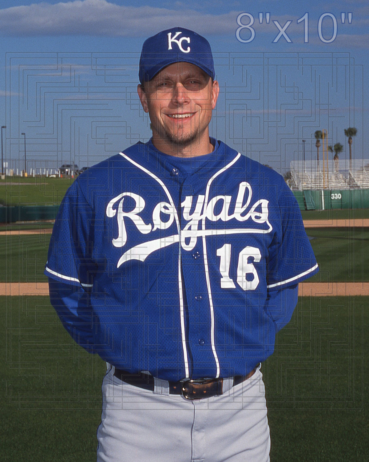 Joe Randa - 2002 Kansas City Royals - choose a size & style
