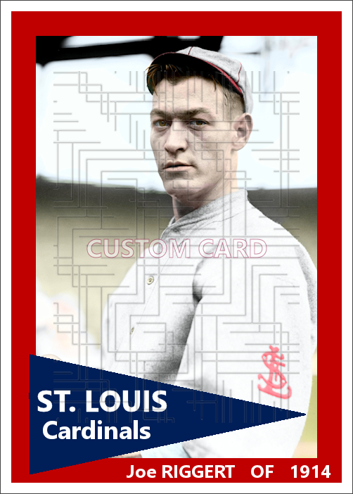 Joe Riggert - 1914 St. Louis Cardinals - choose a size & style