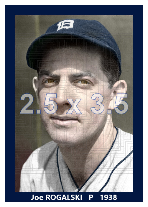 Joe Rogalski - 1938 Detroit Tigers - choose a size & style