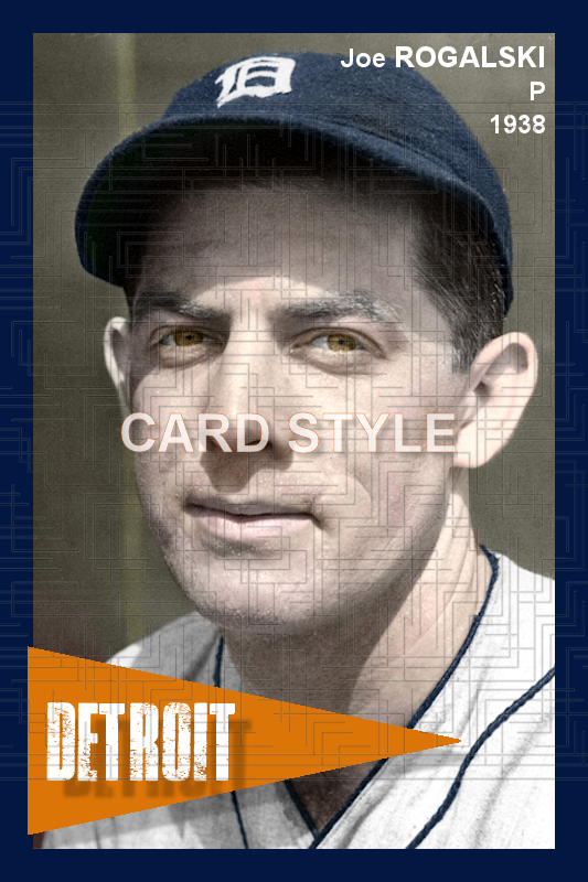 Joe Rogalski - 1938 Detroit Tigers - choose a size & style