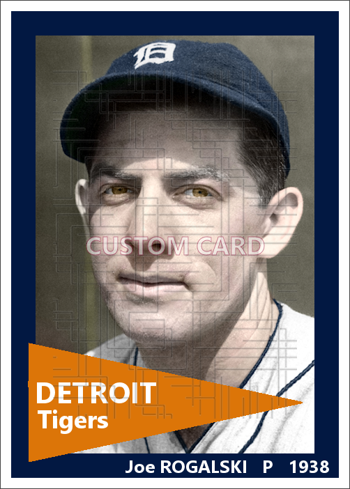 Joe Rogalski - 1938 Detroit Tigers - choose a size & style