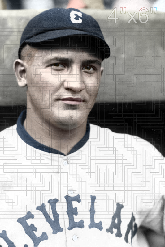 Joe Shaute - 1923 Cleveland Indians - choose a size & style