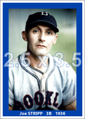 Joe Stripp - 1936 Brooklyn Dodgers - choose a size & style