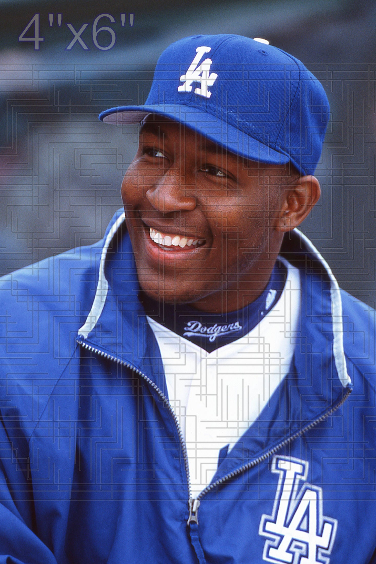 Joe Thurston - 2002 Los Angeles Dodgers - pose A - choose a size & style