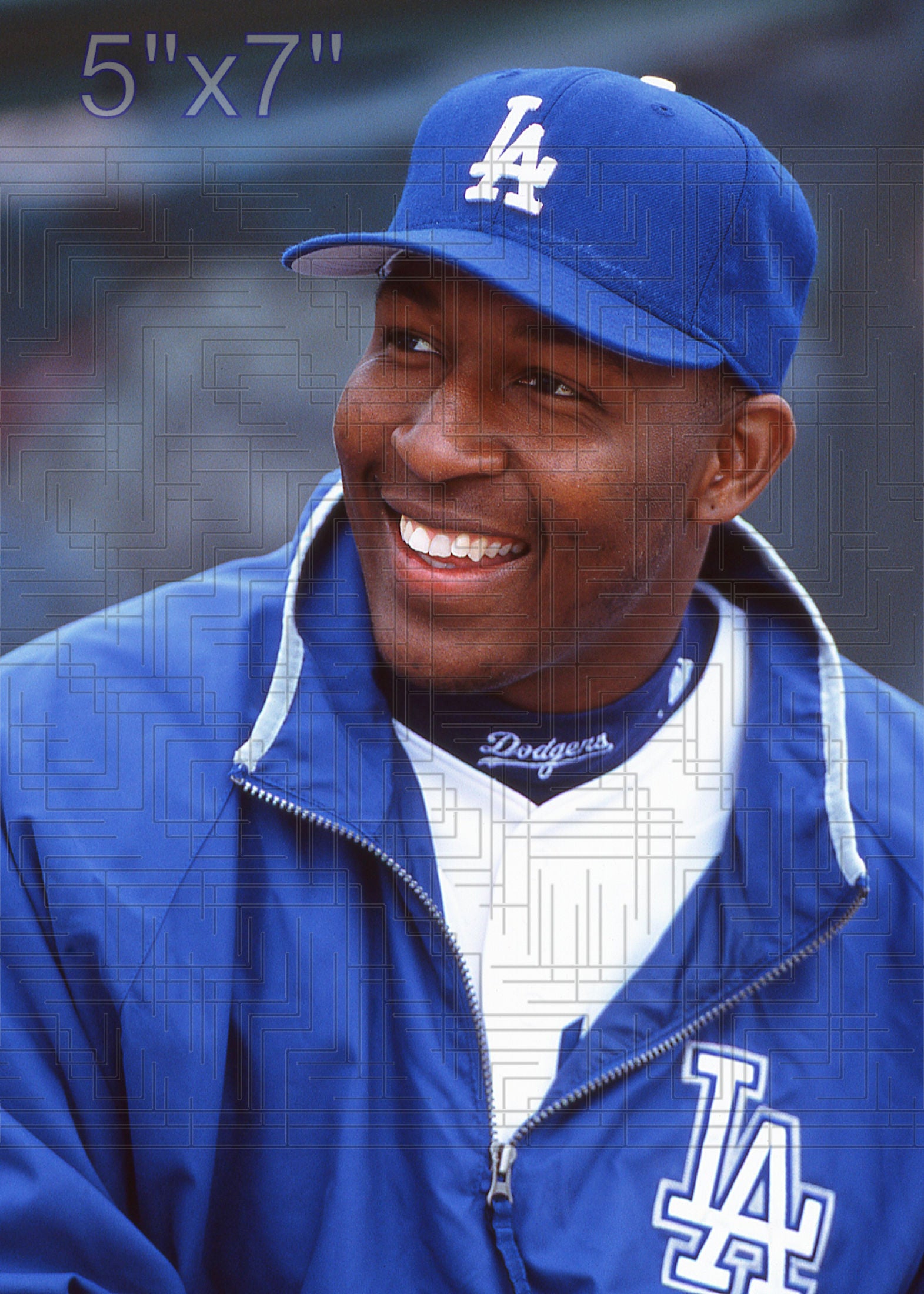 Joe Thurston - 2002 Los Angeles Dodgers - pose A - choose a size & style