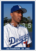 Joe Thurston - 2002 Los Angeles Dodgers - pose B - choose a size & style