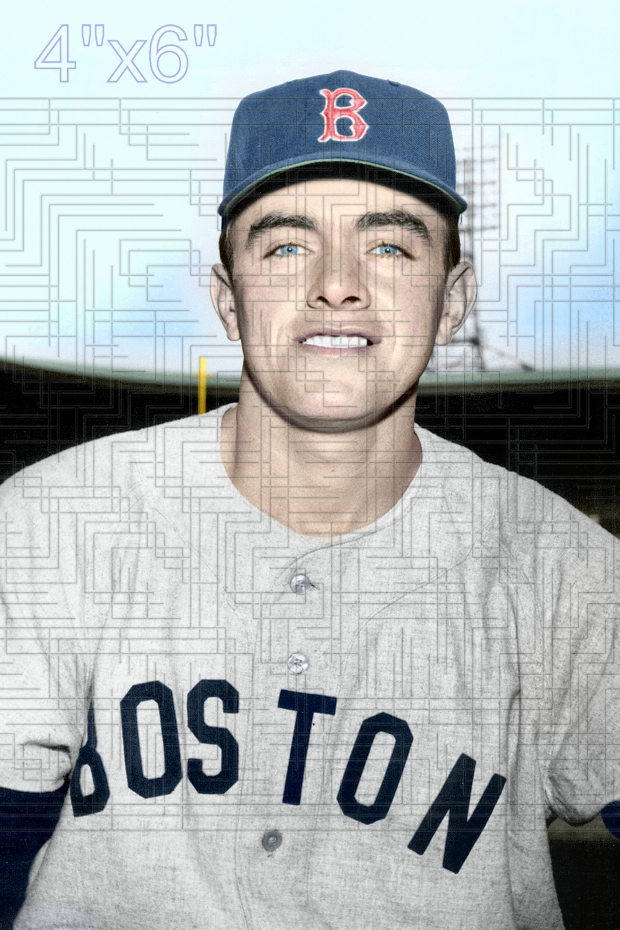 Joe Trimble - 1955 Boston Red Sox - choose a size & style