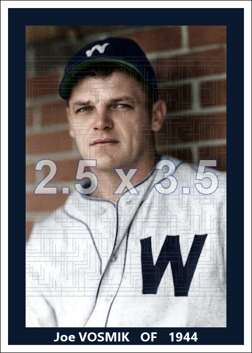 Joe Vosmik - 1944 Washington Senators - choose a size & style