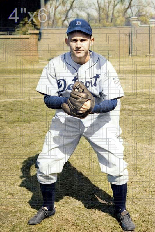 Joe Wood - 1943 Detroit Tigers - choose a size & style