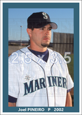 Joel Pineiro - 2002 Seattle Mariners - choose a size & style