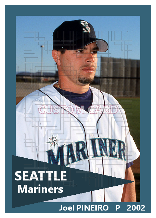 Joel Pineiro - 2002 Seattle Mariners - choose a size & style