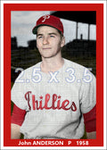 John Anderson - 1958 Philadelphia Phillies - choose a size & style