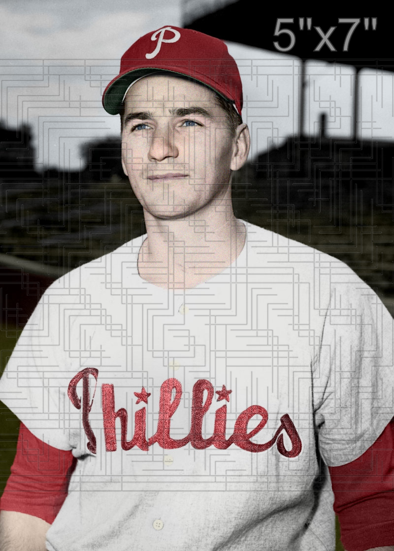 John Anderson - 1958 Philadelphia Phillies - choose a size & style