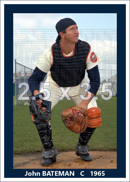 John Bateman - 1965 Houston Astros - choose a size & style