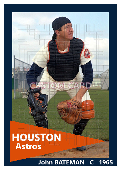 John Bateman - 1965 Houston Astros - choose a size & style