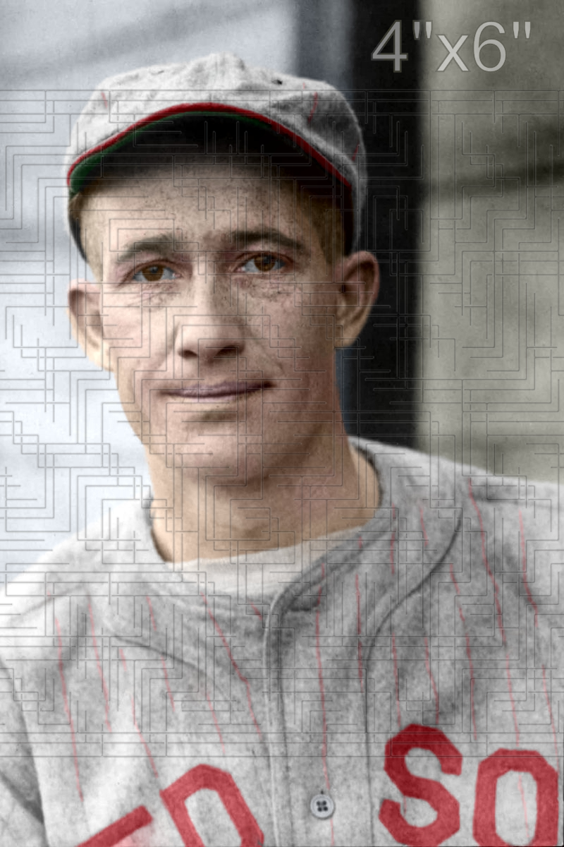 John Bischoff - 1925-26 Boston Red Sox - choose a size & style