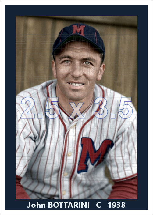 John Bottarini - 1938 Memphis Chickasaws - choose a size & style