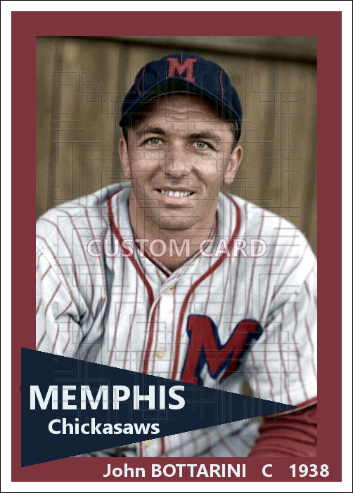 John Bottarini - 1938 Memphis Chickasaws - choose a size & style
