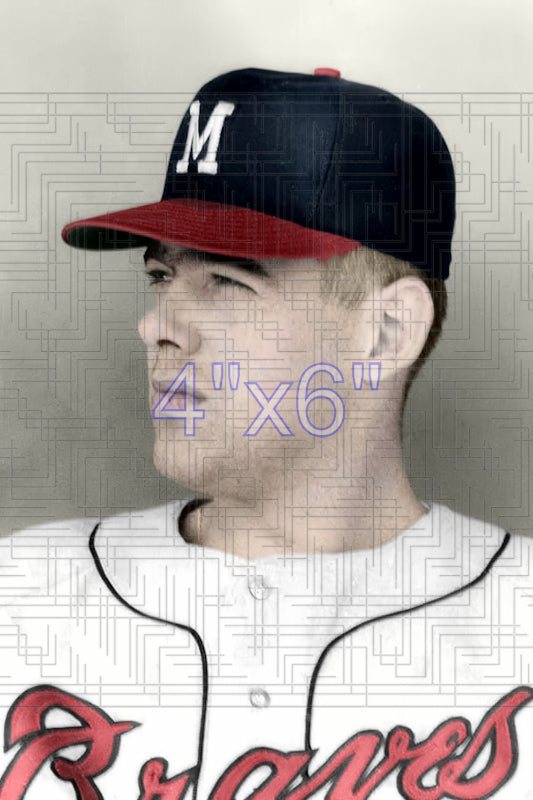 John Braun - 1964 Milwaukee Braves - choose a size & style