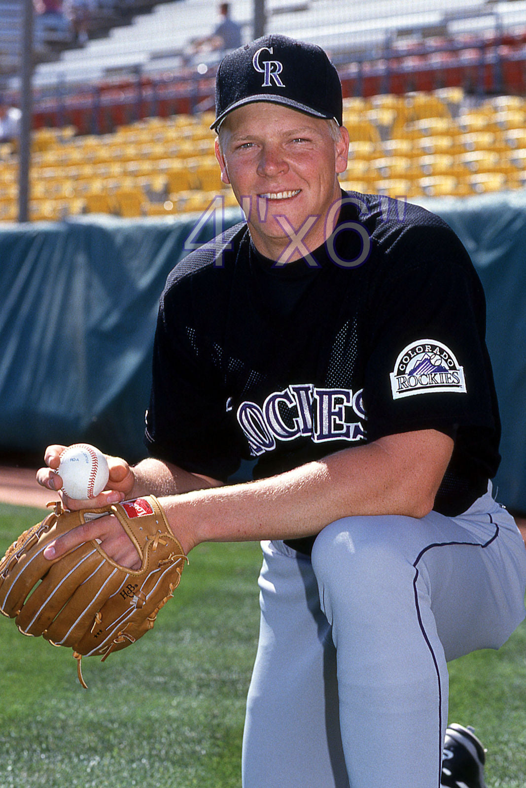 John Burke - 1996 Colorado Rockies - choose a size & style