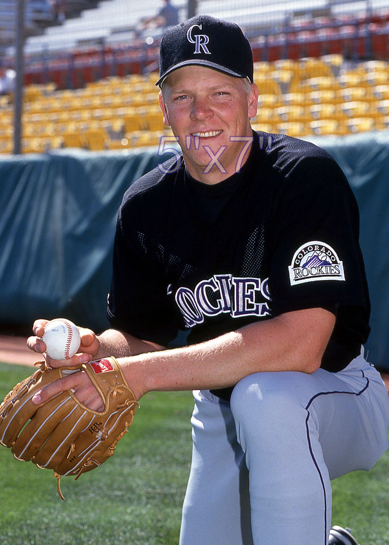 John Burke - 1996 Colorado Rockies - choose a size & style