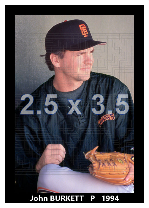 John Burkett - 1994 San Francisco Giants - choose a size & style