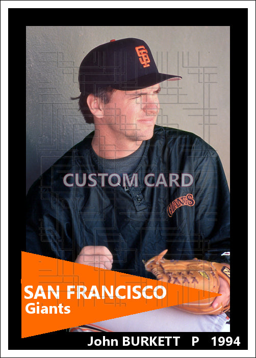 John Burkett - 1994 San Francisco Giants - choose a size & style