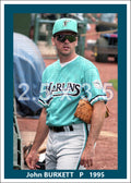 John Burkett - 1995 Florida Marlins - choose a size & style
