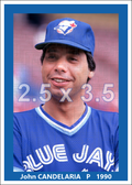 John Candelaria - 1990 Toronto Blue Jays - choose a size & style