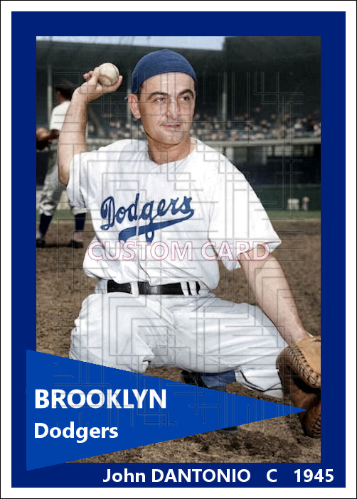 John Dantonio - 1945 Brooklyn Dodgers - choose a size & style