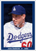 John DeSilva - 1993 Los Angeles Dodgers - choose a size & style