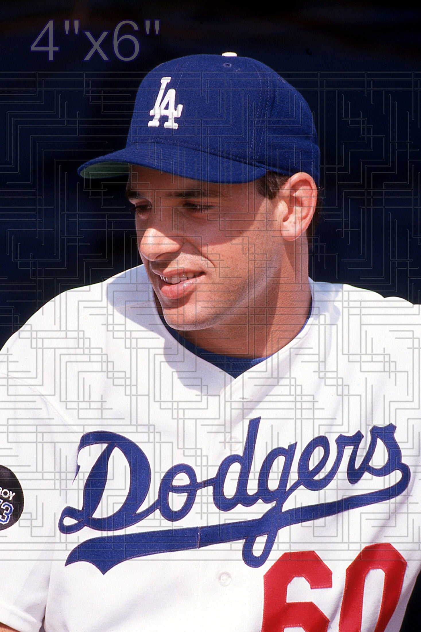 John DeSilva - 1993 Los Angeles Dodgers - choose a size & style