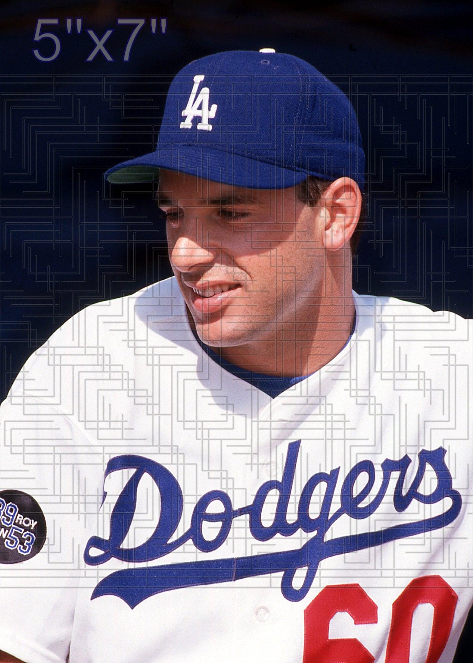 John DeSilva - 1993 Los Angeles Dodgers - choose a size & style