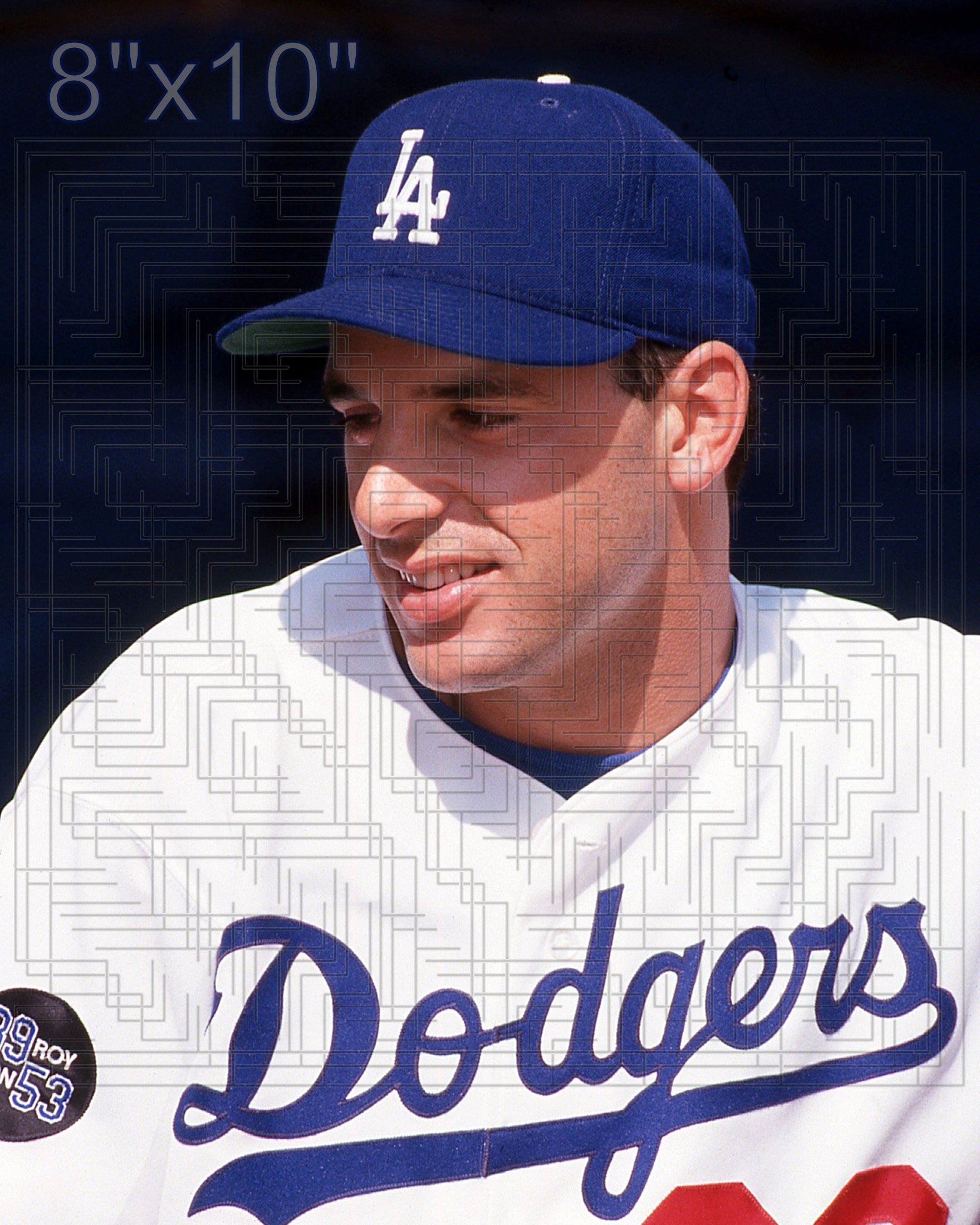 John DeSilva - 1993 Los Angeles Dodgers - choose a size & style