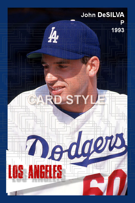 John DeSilva - 1993 Los Angeles Dodgers - choose a size & style