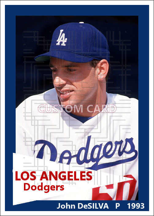 John DeSilva - 1993 Los Angeles Dodgers - choose a size & style