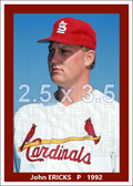 John Ericks - 1992 St. Louis Cardinals - choose a size & style
