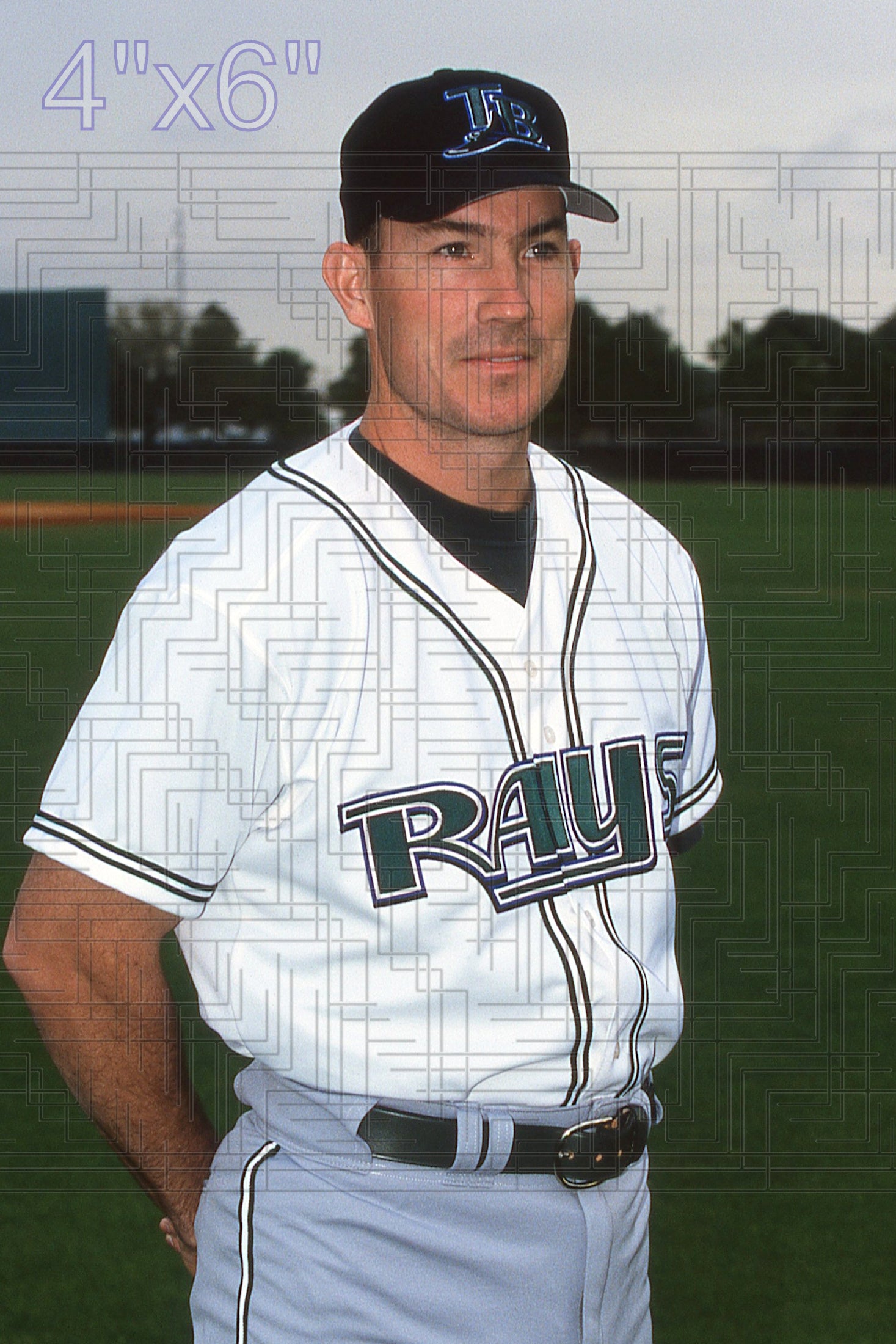 John Flaherty - 2002 Tampa Bay Devil Rays - choose a size & style
