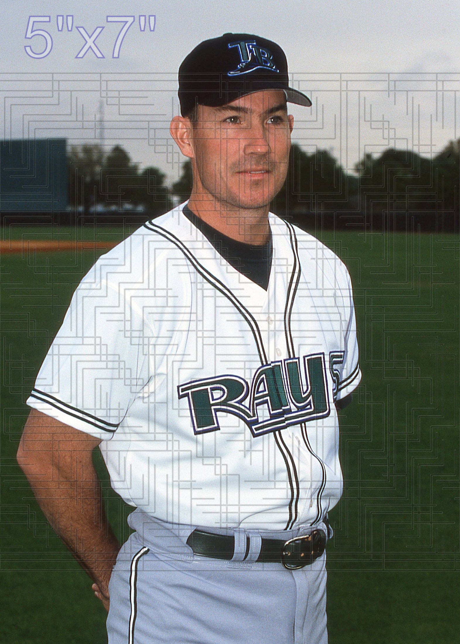 John Flaherty - 2002 Tampa Bay Devil Rays - choose a size & style